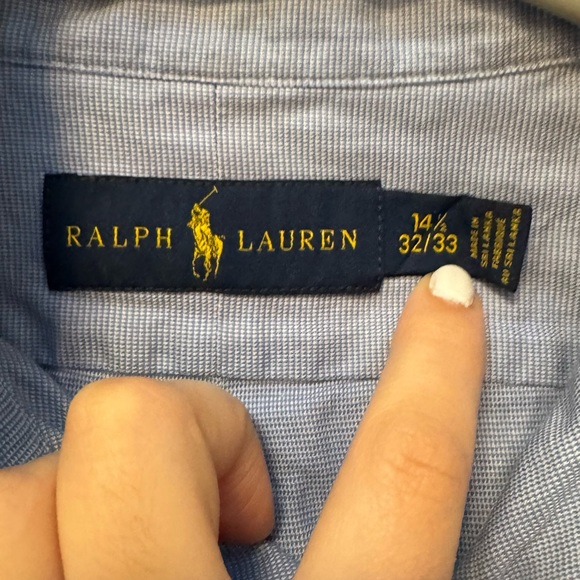 Classic Ralph Lauren Button Down - Picture 2 of 3